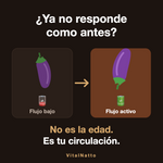 No es la edad, es tu circulación