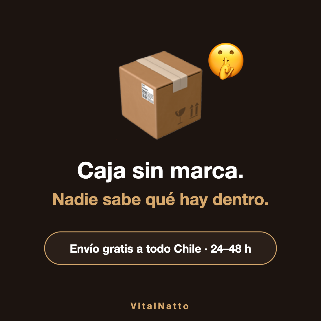 Envío discreto en caja sin marca